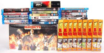 BLU-RAY DVD'S, ANIME, & MACHETE DVD BOX SET