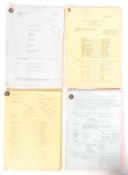 VINTAGE COMEDY SITCOM SCRIPTS RELATING TO AN ACTOR