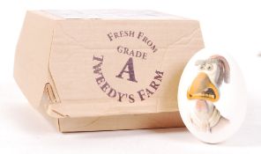 RARE CHICKEN RUN CAST / CREW GIFT 'EGG' AND BOX
