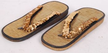 RARE FLASH GORDON PROP / COSTUME CHARACTER SANDALS