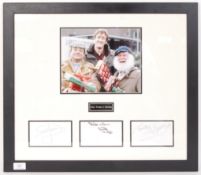 ONLY FOOLS & HORSES SIGNED AUTOGRAPHED MONTAGE