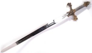PROP REPLICA 1:1 SCALE DRAGON KING SWORD FANTASY PIECE