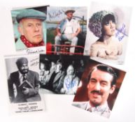 BRITISH COMEDY AUTOGRAPHS - ONLY FOOLS, CARRY ON ETC