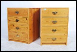 A good antique style pine twin pedestal desk. Each