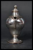 An 18th century Georgian silver plated Argyle rais