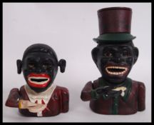 VINTAGE STYLE CAST IRON MONEY BANKS