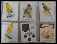 A group of four vintage 20th century cigarette albums to include Sarony ships of all ages ,