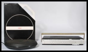 A vintage Bang and Olufsen Antennae in original box along with a B&O radio and a pair of