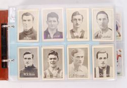 Cigarette Cards: an album of largely part sets (some complete) of vintage Cigarette cards to