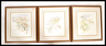 A collection of 3 limited edition Tuscany scene prints all being limited edition with notation in