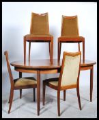 A retro 20th Century G-Plan teak drop leaf dining