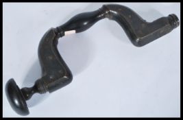 A 19th Century Victorian hardwood and gun metal  e