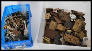 A good collection of antique furniture  locks and keys / furnishings dating from the 19th Century