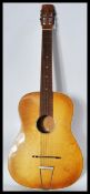 A vintage 20th Century Six string Rosetti Spanish style six string acoustic guitar