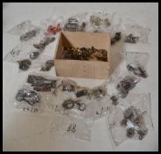 A good collection of antique furniture handles, knobs, latches and furnishings  dating from the 19th