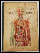 STRUCTURE OF THE HUMAN BODY: THE BODY OF THE WOMAN WITH NOMENCLATURE - BRUNI PROF. AC One large