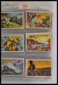 A rare complete set of vintage A&BC Bubblegum Co. ' Battle Cards '. Complete run 1-60. Largely in