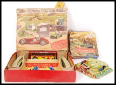 METTOY TINPLATE TOYS ' JOYTOWN ' AND ' TWIN TUNNEL TRAINS '