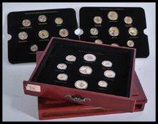 A collection of decimalisation collector coins, to include full sets of The Predecimals of George