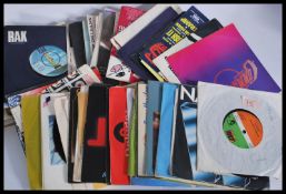 A collection of vinyl 7