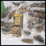 A good collection of antique furniture handles and furnishings  dating from the 19th Century, please