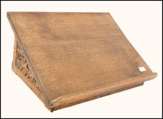 A 19th century Victorian carved oak Cotswold Schoo