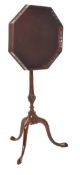 A fine 19th century mahogany tilt top wine table i