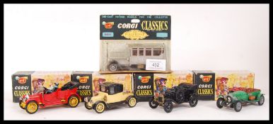 ORIGINAL VINTAGE BOXED CORGI DIECAST SCALE MODEL CARS