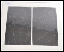 Eric Gill 1882-1940 - Pair of nudes from Eric Gill