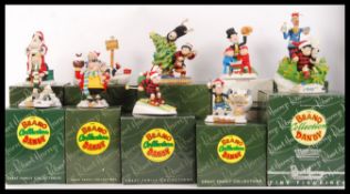 ROBERT HARROP ' THE BEANO , DANDY COLLECTION ' BOXED FIGURES