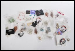 A collection of contemporary costume jewellery to