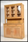 A good quality country pine dresser having short d