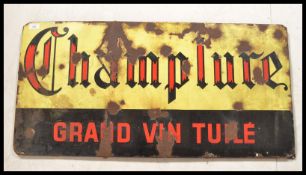 A large vintage early 20th century French Wine Vin