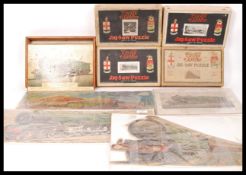 VINTAGE CHAD VALLEY G.W.R LOCOMOTIVE WOODEN PUZZLE