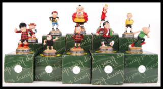 ROBERT HARROP ' THE BEANO , DANDY COLLECTION ' BOXED FIGURES