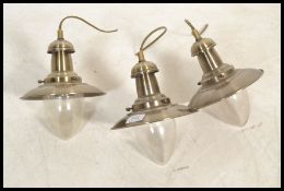 A group of three small contemporary ufo - space ag