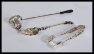 A group of silver items to include a sterling 760