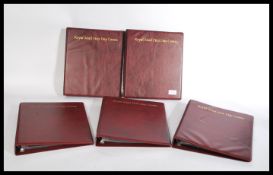 First Day Covers: A collection of 5x EMPTY ' Royal