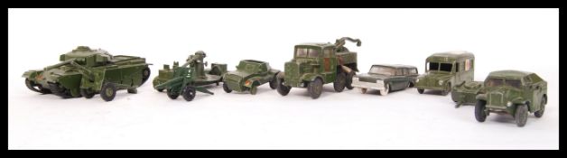 DINKY DIECAST SCALE MODEL MILITARY CAR AND VEHICLES