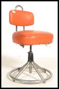 A vintage 20th century retro industrial machinist
