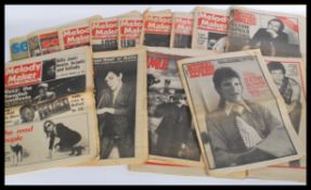 A collection of retro musical magazines NME / New