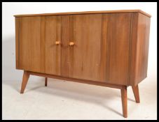 A 20th Century Morris of Glasgow vintage mid 20th Century walnut sideboard from the Cumbrae range,