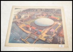 A vintage mid 20th century Festival of Britain pri