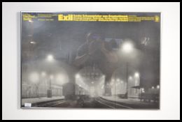 A framed and glazed poster from the 33rd Internati