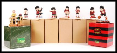 ROBERT HARROP ' THE BEANO , DANDY COLLECTION ' BOXED FIGURES