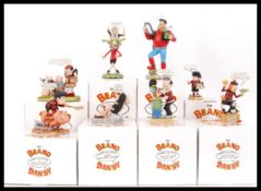 ROBERT HARROP ' THE BEANO , DANDY COLLECTION ' BOXED FIGURES
