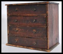 A vintage early 20th century apprentice piece mini