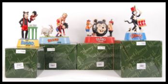 ROBERT HARROP ' THE BEANO , DANDY COLLECTION ' BOXED FIGURES