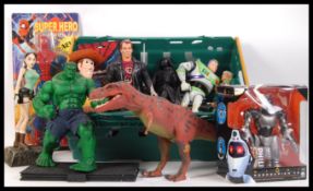 ASSORTED COLLECTION OF LARGE ACTION FIGURES