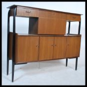 A retro mid century Nathan sideboard credenza in t